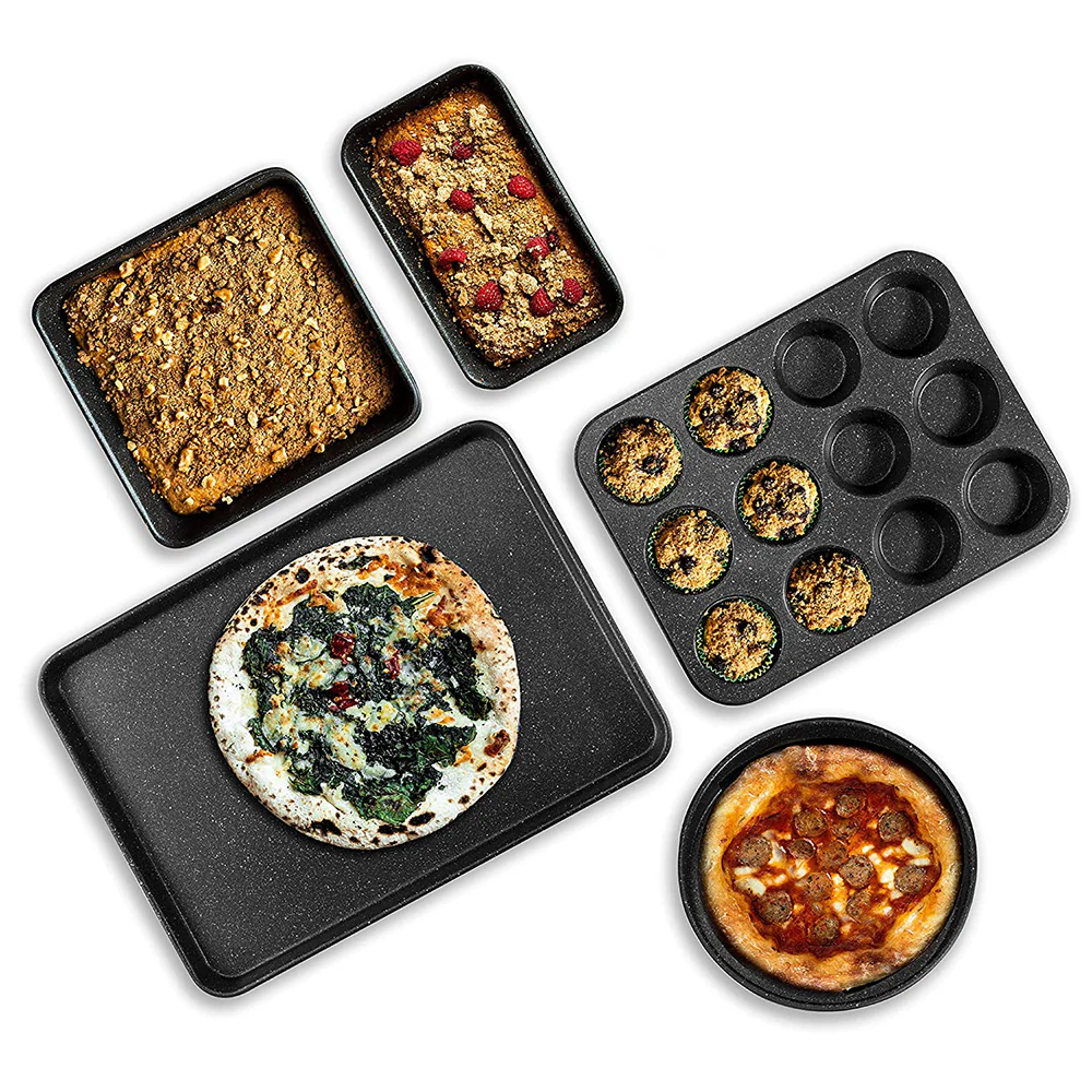 Granitestone cookware set for cooking, baking and frying — image 4